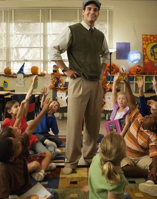 «Al frente de la clase» (Front of the class)