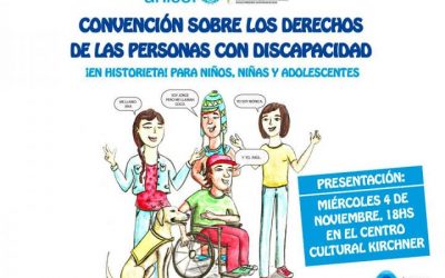 Argentina: Presentan la convención sobre los derechos de las personas con discapacidad, ilustrada en formato de historieta para niños
