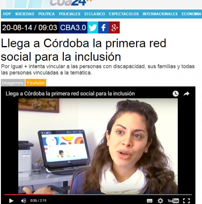 Canal 10 de Córdoba y Cba 24 n