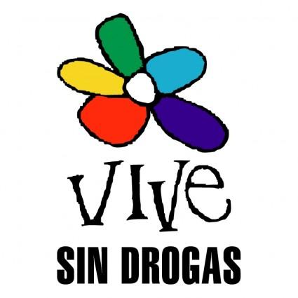 logo de Vive sin Drogas