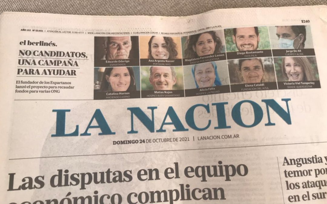 FUIMOS TAPA DE «LA NACIÓN» CON los NO CANDIDATOS