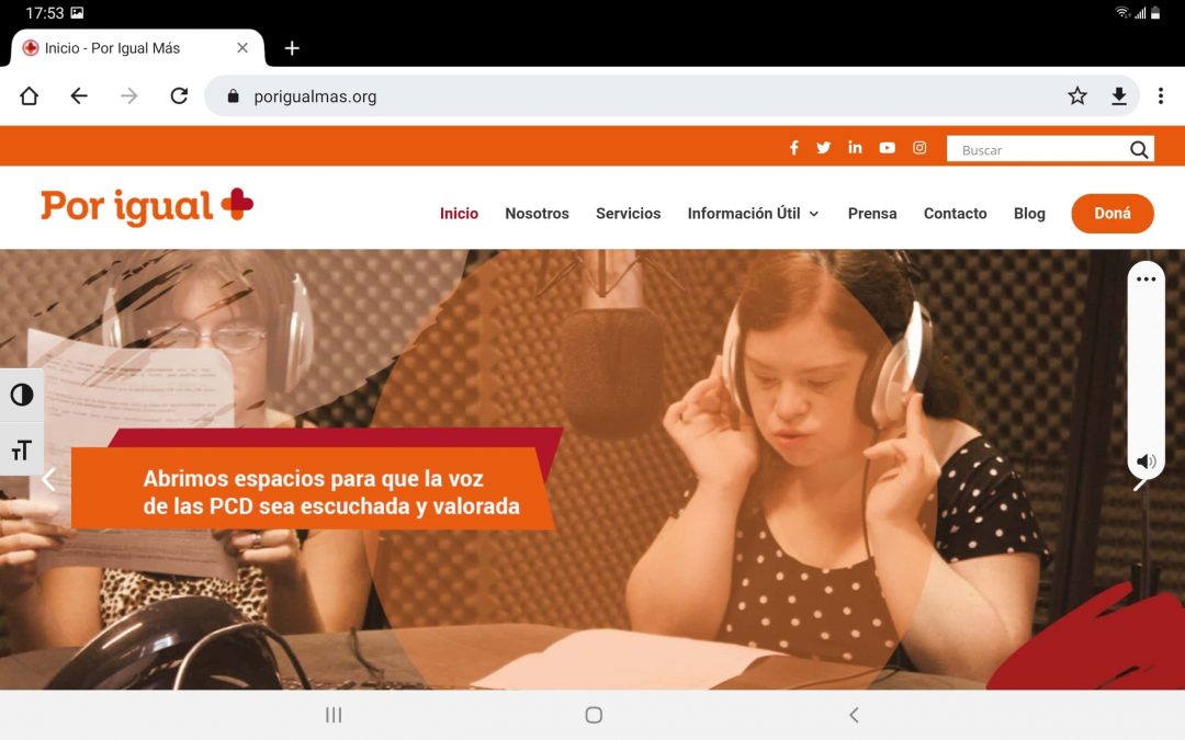 LANZAMOS EN OCTUBRE 2021 EL NUEVO SITIO WEB INSTITUCIONAL