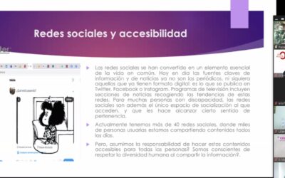 Ana Argento Nasser moderó webinar sobre Accesibilidad a la Información para Personas con Discapacidad organizado por el BCIE