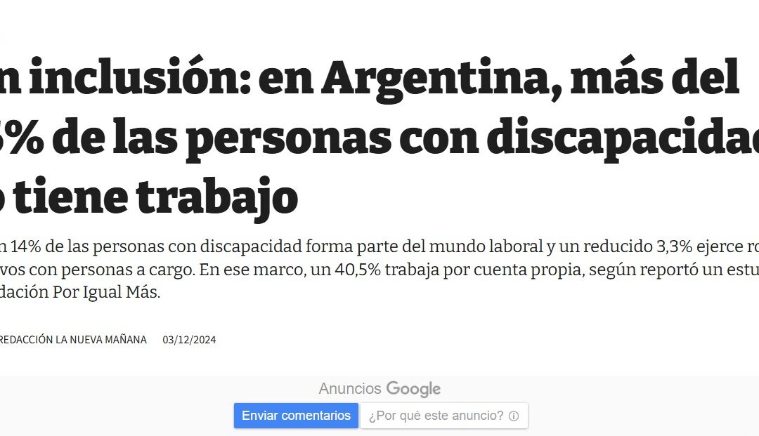 La Nueva Mañana destaca encuesta sobre empleo realizada por nuestra fundación