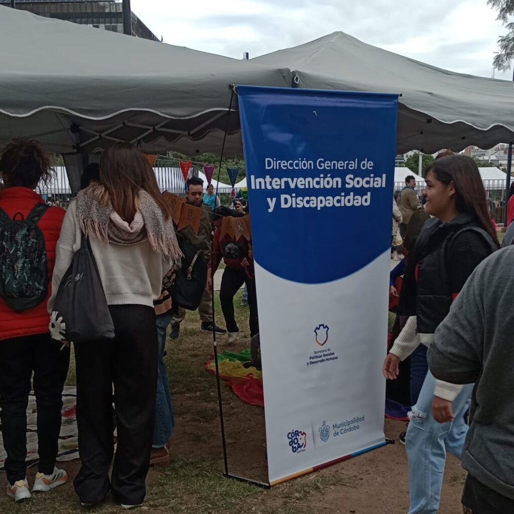 banner en el evento