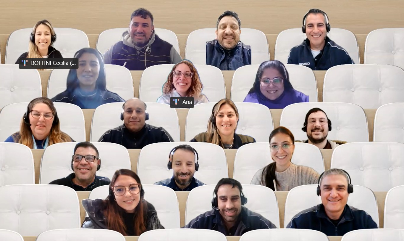 Algunos de los amigos del club