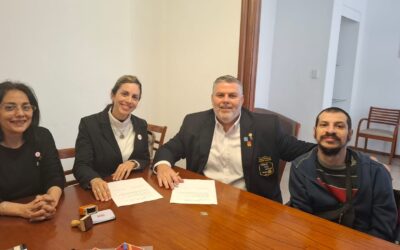 FIRMAMOS CONVENIO DE COOPERACIÓN CON EL Rotary Distrito 4851