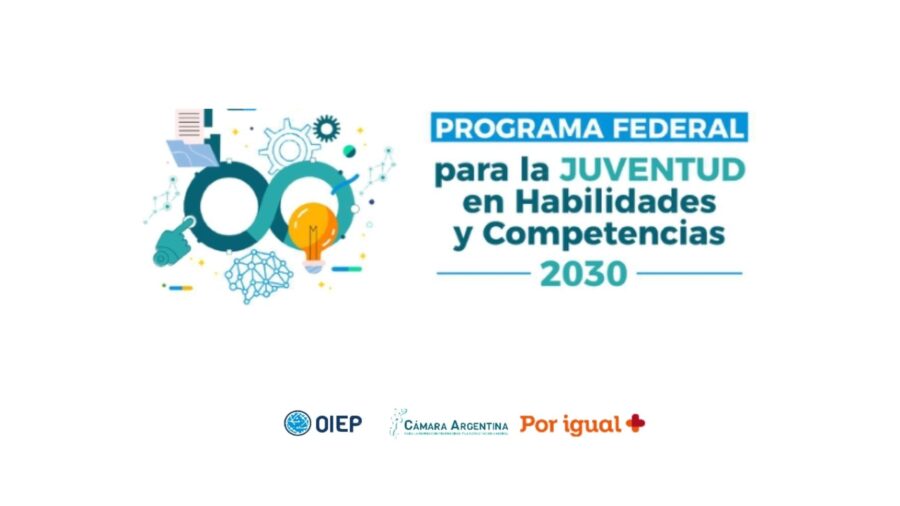 la imagen dice programa federal para la juventud y habilidades y competencia 2030