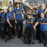 los integrantes de la serie División Palermo